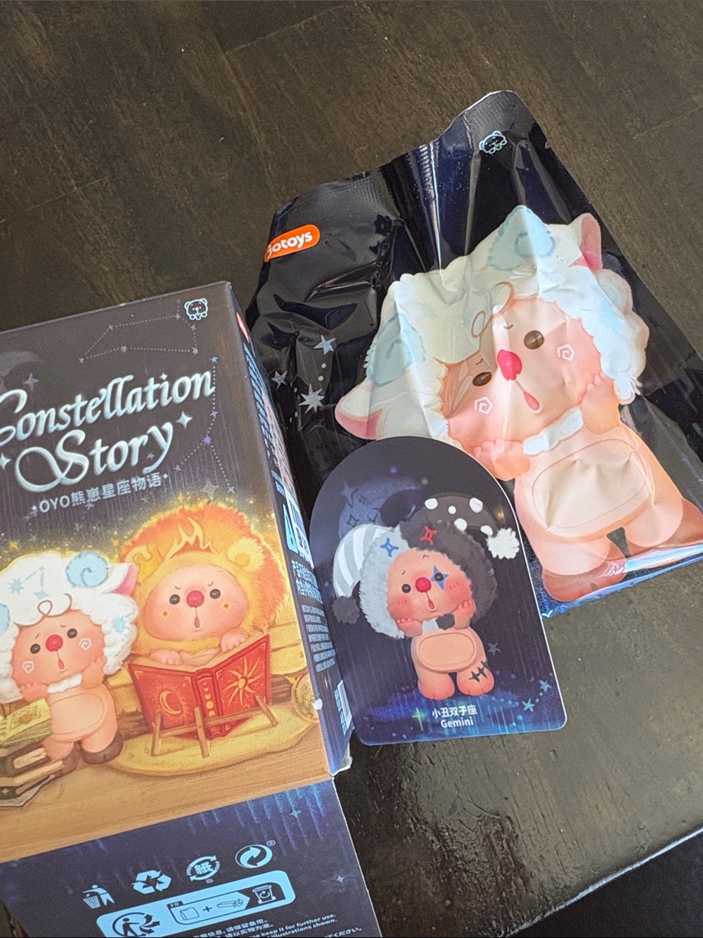Constellation Story Gemini Plush Toy - Pink and White Gemini phone hipper